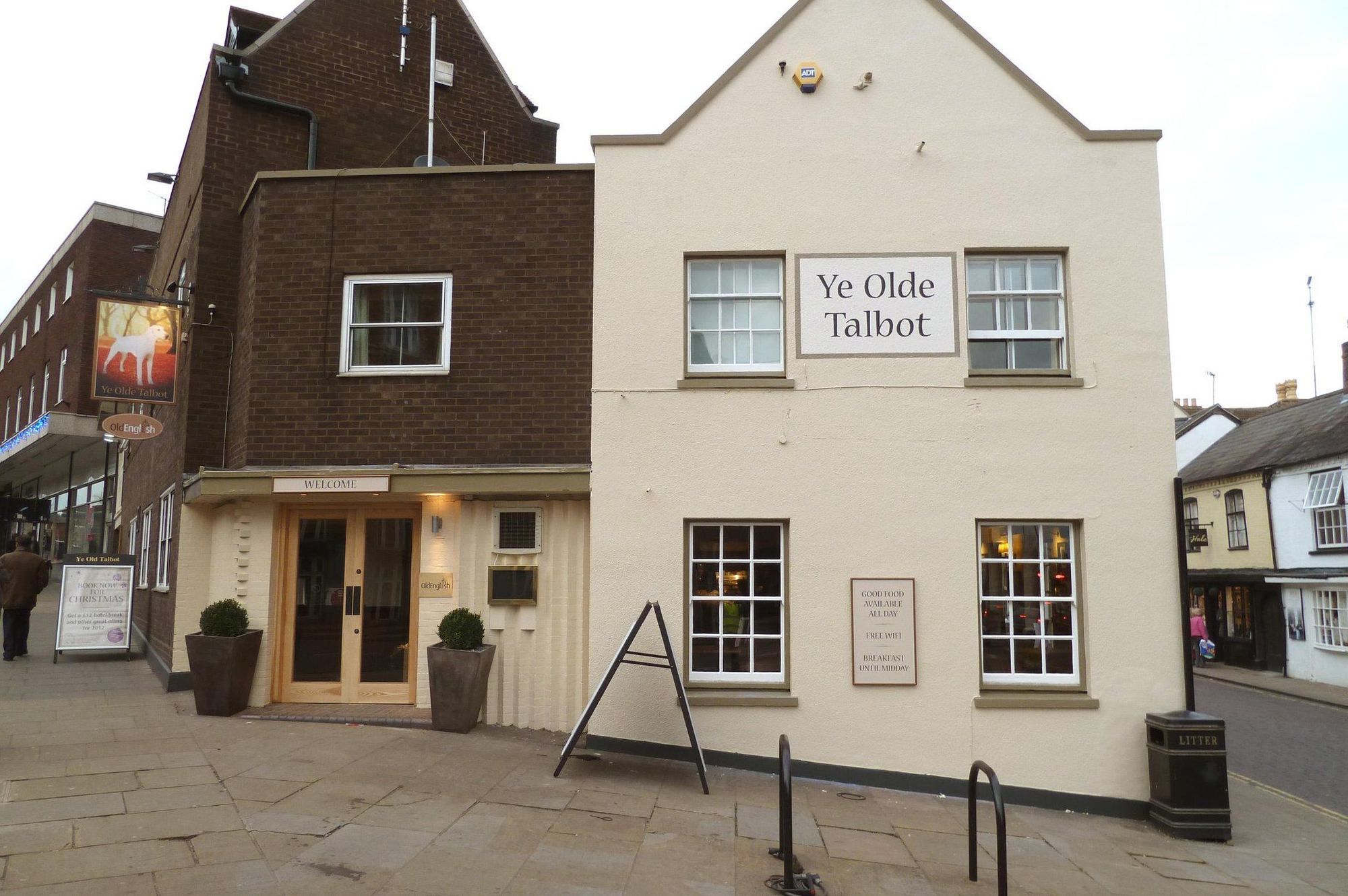 Ye Olde Talbot Hotel By Greene King Inns Worcester Exteriér fotografie